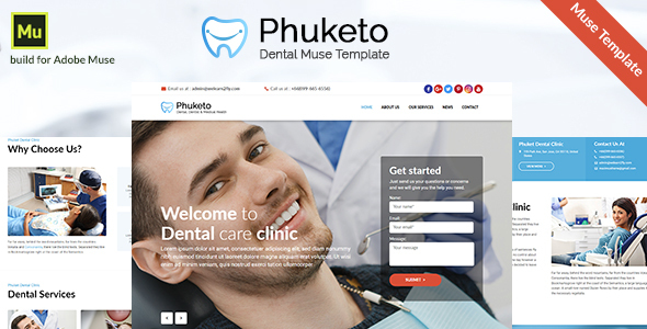 Phuketo - szablon Dental Muse