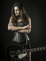 Sexy woman with electric guitar - PhotoDune Item for Sale