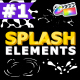 Liquid Splash Elements | FCPX - VideoHive Item for Sale