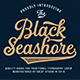 Black Seashore Font - GraphicRiver Item for Sale