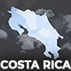 Costa Rica Animated Map - Republic of Costa Rica Map Kit - VideoHive Item for Sale