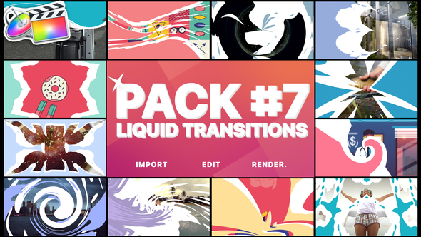 Liquid Transitions Pack 07 | FCPX