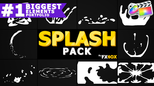 Splash Elements | FCPX alt