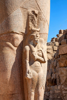 ri in ancient Egyptian city of Luxor