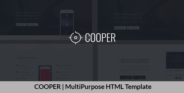 COOPER | MultiPurpose HTML Template