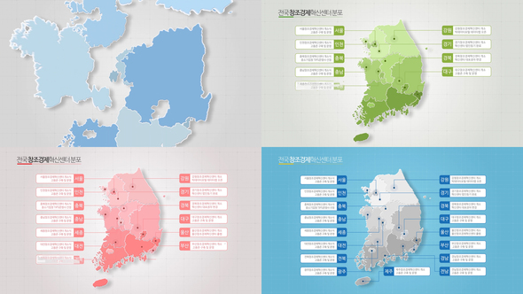 Korea Region Map