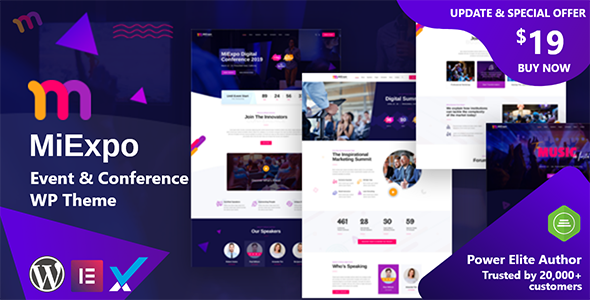 MiExpo | Event Conference WordPress Theme