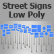 23 Street Signs - 3DOcean Item for Sale