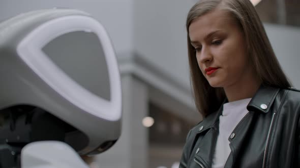 The Robot Looks at the Girl