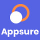 AppSure : App, Software, Product Landing Page PSD - ThemeForest Item for Sale