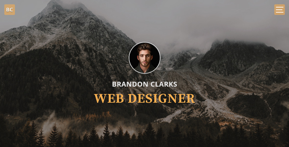 Clarks - CV/Resume HTML Template