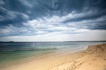 Port Philip Bay from the Bellarine Peninsula, Victoria, Australia