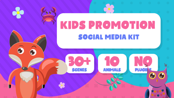 Kids Promotion Social Media Kit