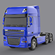 DAF XF 105 Blue - 3DOcean Item for Sale