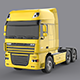 DAF XF 105 Yellow - 3DOcean Item for Sale