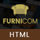 Furnicom - Responsive Furniture & Interior HTML Template - ThemeForest Item for Sale