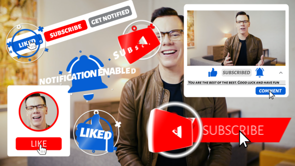 Youtube Subscribe Pack 4