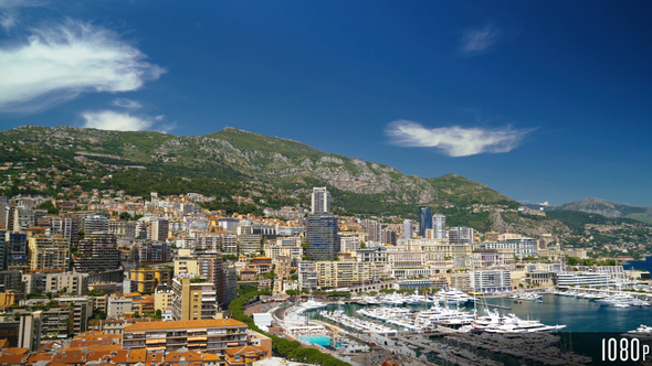 Monaco Ville Cityscape