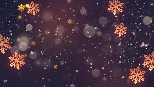 Christmas Snowflakes Background 3