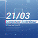 Clean Blue Corporate Slideshow - VideoHive Item for Sale
