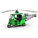 Auto Helicopter Low-poly 3D model - 3DOcean Item for Sale