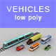 Low-poly sity cars (set 2) - 3DOcean Item for Sale
