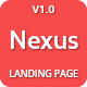 Nexus - Premium SaaS Landing Page Template - ThemeForest Item for Sale