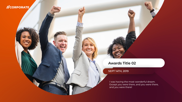 Modern Corporate Presentation alt