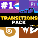 Funny Cartoon Transitions | Premiere Pro MOGRT - VideoHive Item for Sale