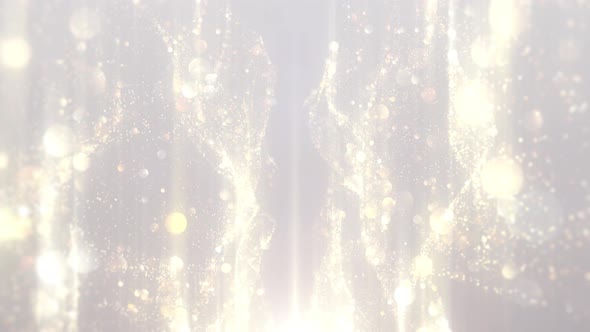 Gold Particle Lights Background alt