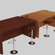 Desk Holeside Set - 3DOcean Item for Sale