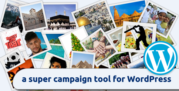 "We Are With You" - a super campaign tool for WordPress