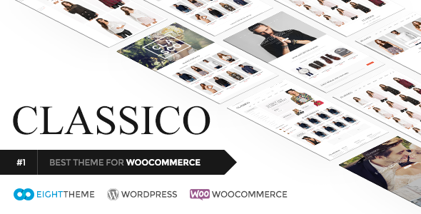 Classico - Responsywny motyw WordPress WooCommerce