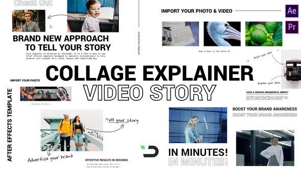 Collage Explainer Video Story
