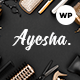 Ayesha - Hairdressers and Beauty Salons WordPress Theme - ThemeForest Item for Sale
