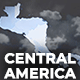 Map of Central America with Countries - Central America Islands Map Kit - VideoHive Item for Sale