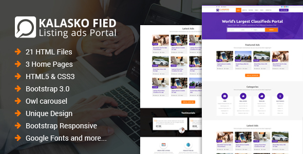 Kalasko Fied - Classified and Listing HTML Template