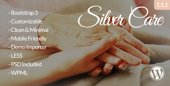 Silver Care – Medical WordPress Theme