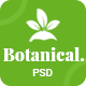 Botanical - PSD Ecommerce Template - ThemeForest Item for Sale