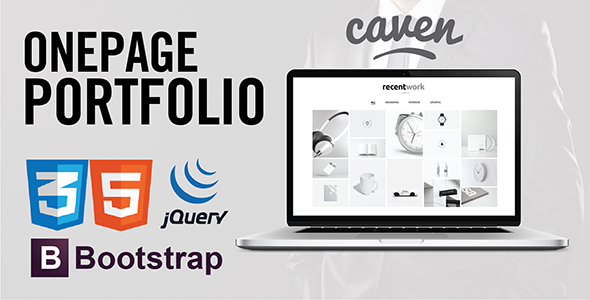 Caven - OnePage Portfolio