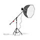 Studio Boom Arm with Softbox 3D Model - 3DOcean Item for Sale