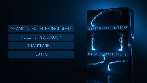 Energy Particles Streaks