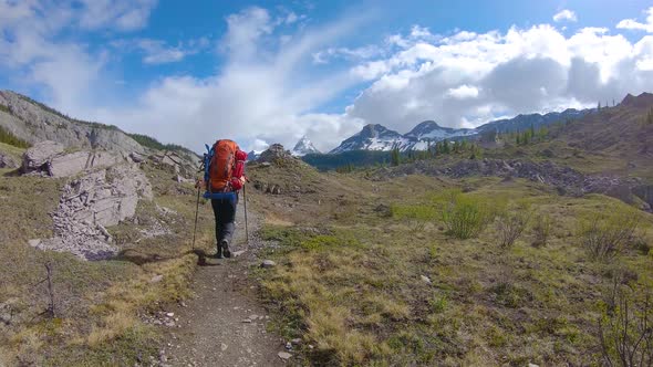 Adventure Backpacking in the Iconic Mt Assiniboine Provincial Park Near Banff