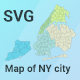Map of New York City - CodeCanyon Item for Sale