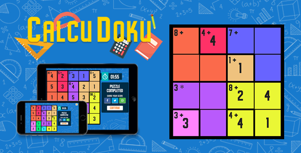 CalcuDoku - HTML5 Game