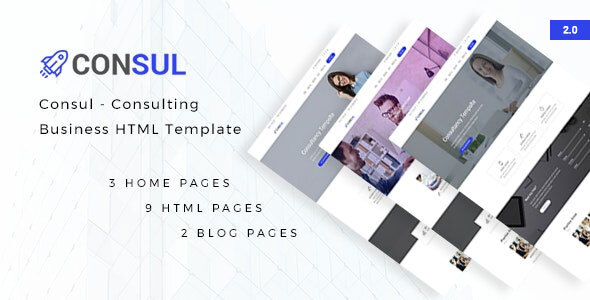 Consul - Consulting Business HTML Template