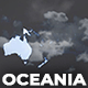 Map of Oceania with Countries - Oceania Map Kit - VideoHive Item for Sale