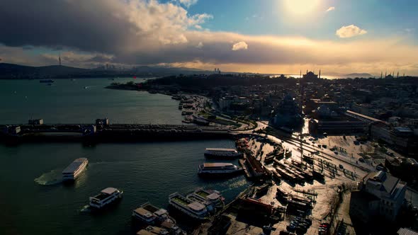 Istanbul City Crowd