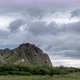 Clouds Move Over a Cliff in Overcast Weather - VideoHive Item for Sale