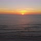 Orange Sunset Pacific Ocean (La Serena, Chile) aerial view, drone footage - VideoHive Item for Sale